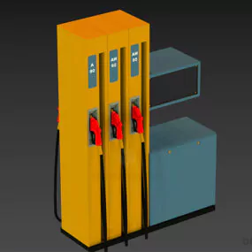 Fuel Filling Machine 3d model