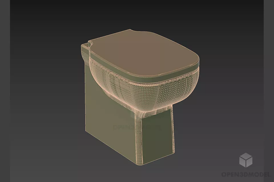 Lavatory Toilet Equipment 3d model 2