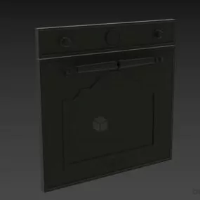 Smeg Oven Panel 3d model