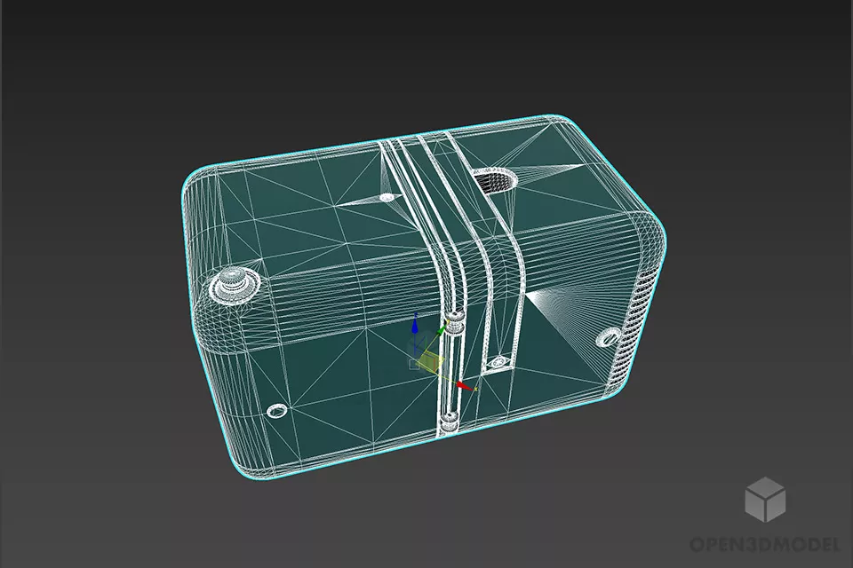 Dual Receiver Gadget 3d model 2