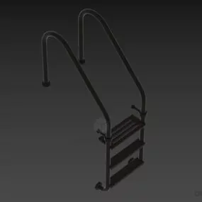 Stair Pool 3d model