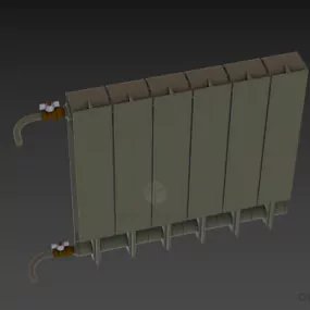 Indoor Radiator 3d model