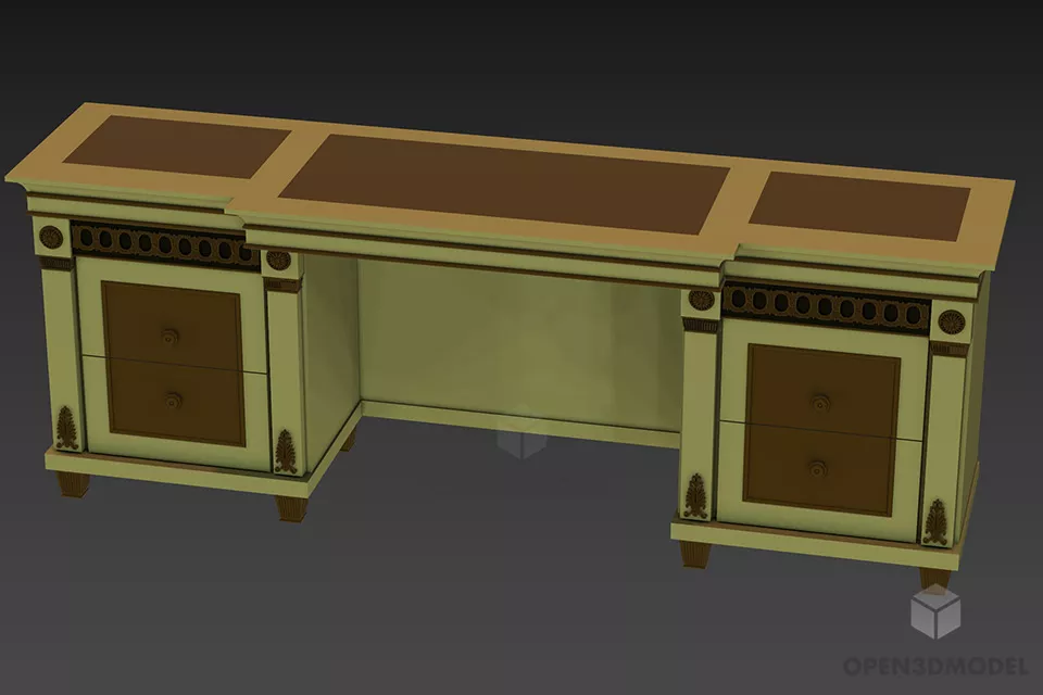 Side Locker, Tv Locker Related 3d model