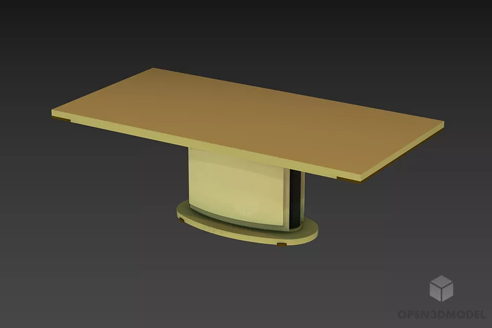 Bedside Stool 3d model