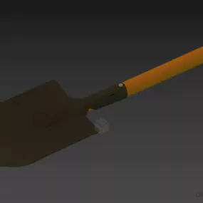 Garden Shovel Tool 3d model