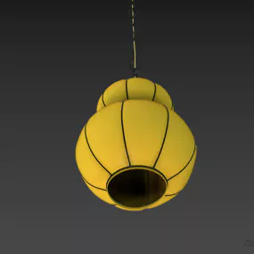 Modern Ceiling Lantern Pendant Lamp 3d model