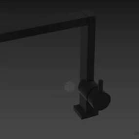 Modern L Faucet Frank 3d model