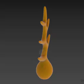 Decor Clothes Hanger Tree 3d model
