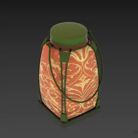 Porcelain Wine Jar 3d model