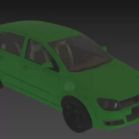 Sedan Car Astra Iii 3d model