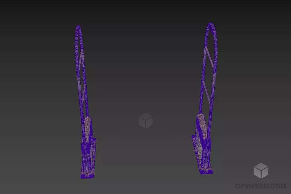 Detector Metal Gate 3d model 3