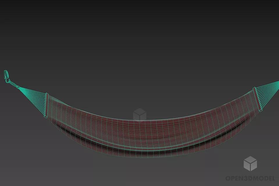 Hammock Equipment 3d model 3