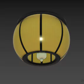 Sphere Glass Lamp Lightstar 3d model