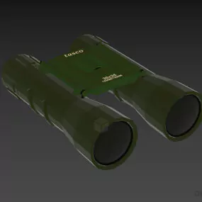 Camo Binoculars Military Equipment 3d model