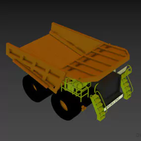 Big Dump Truck Perlini 3d model