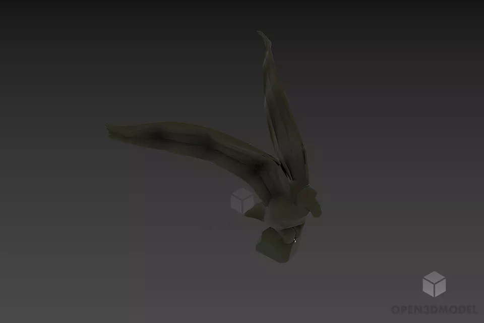 Modern Figurine Twist Shape 3d model