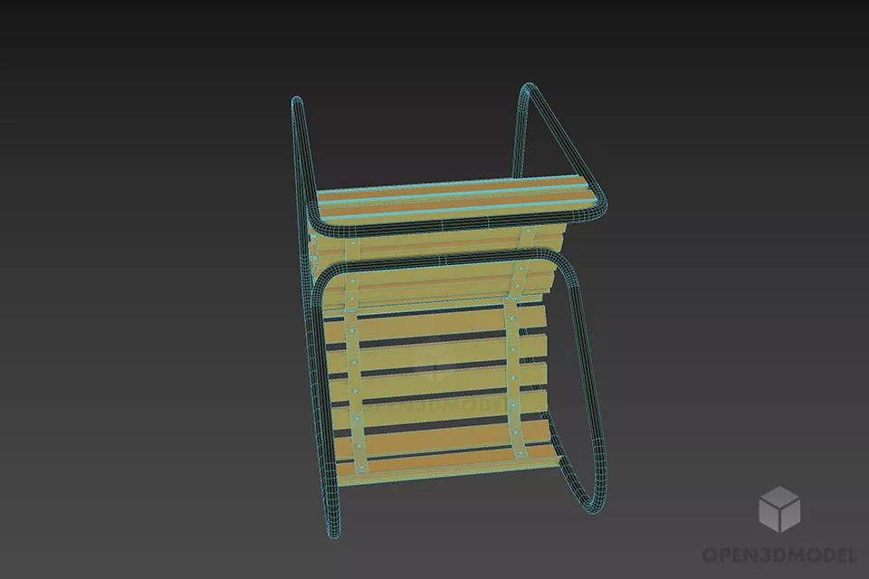 Modern Lounge Armchair Acre Reputable 3d model 3