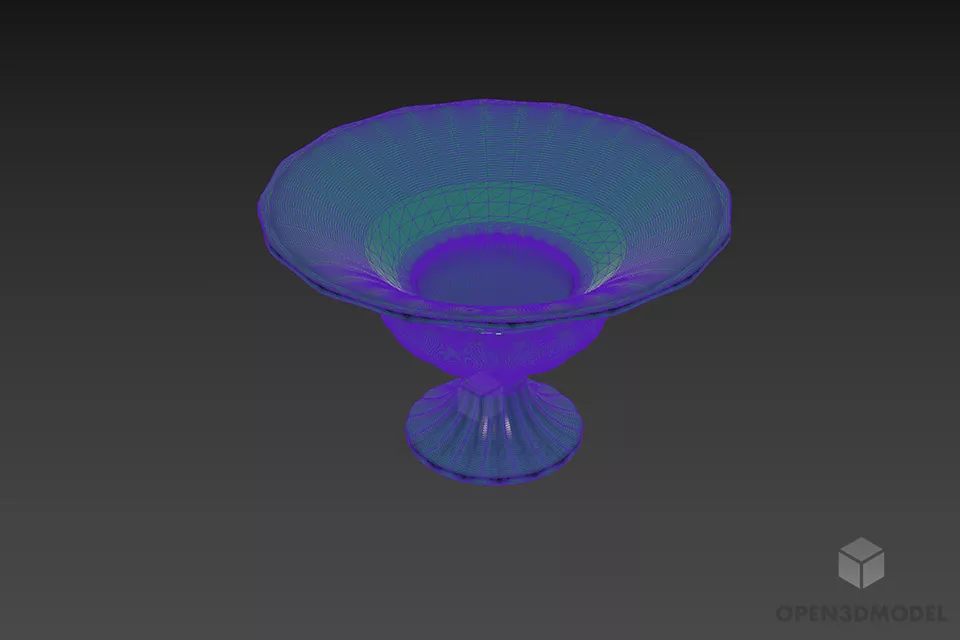 Antique Vase For Garden 3d model 3