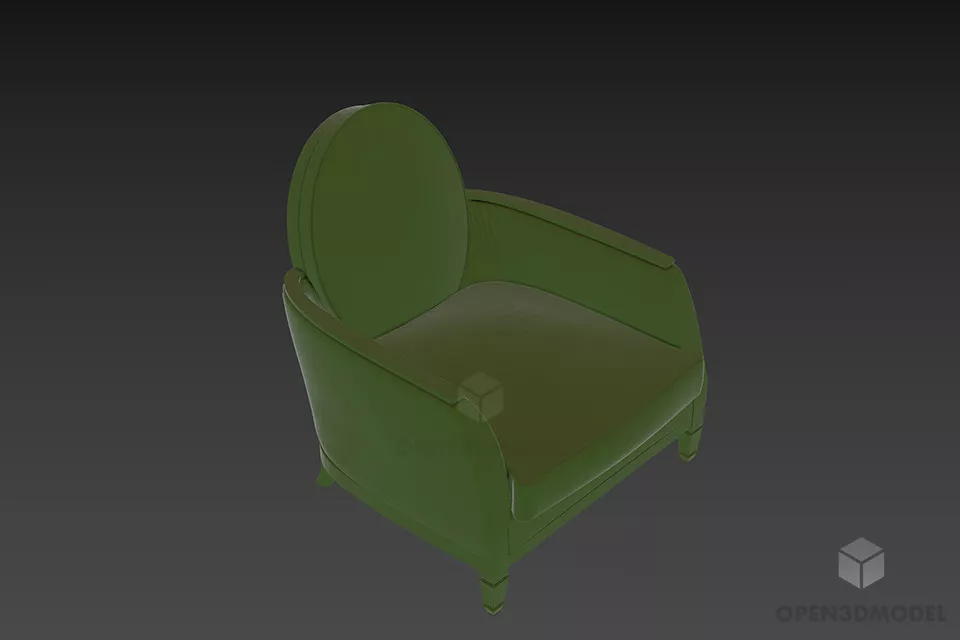 Egg Armchair Fritz Hansen 3d model