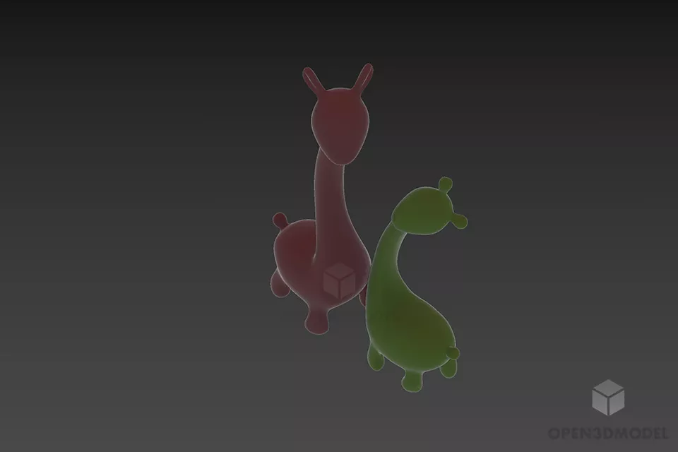 Figurine Decorative Leaf 3d model