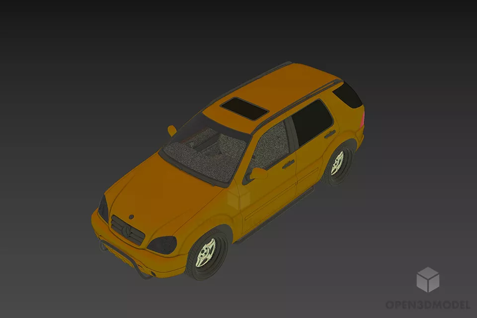 Audi Car Nuvolari, Sports Car 3d model
