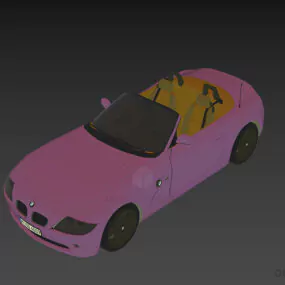Convertible Car 3d model