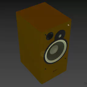 Bookshelf Speaker Sven 3d model