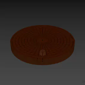 Manhole Cap 3d model