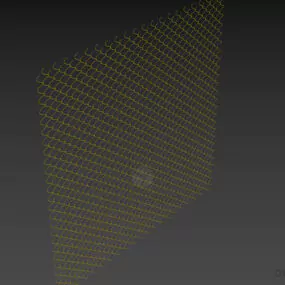 Grid Meshed 3d model