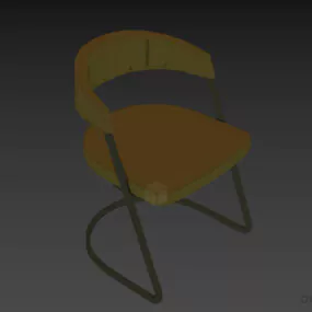 Cantilever Chair Calligari 3d model
