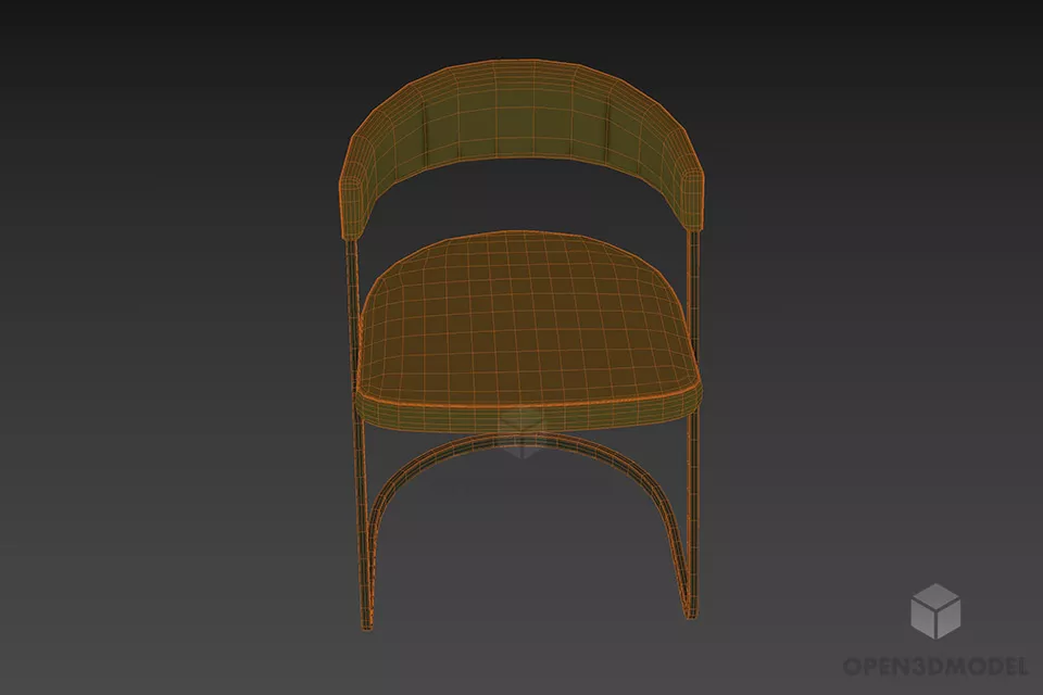 Cantilever Chair Calligari 3d model 3