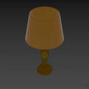 Crystal Cone Table Lamp 3d model