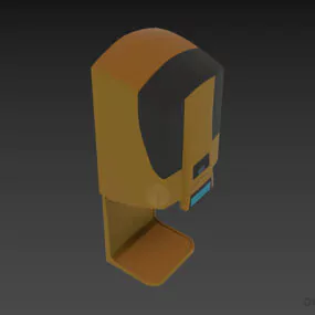 Dry Hand Machine 3d model