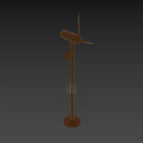 Small Turbine Wind Propeller 3d model