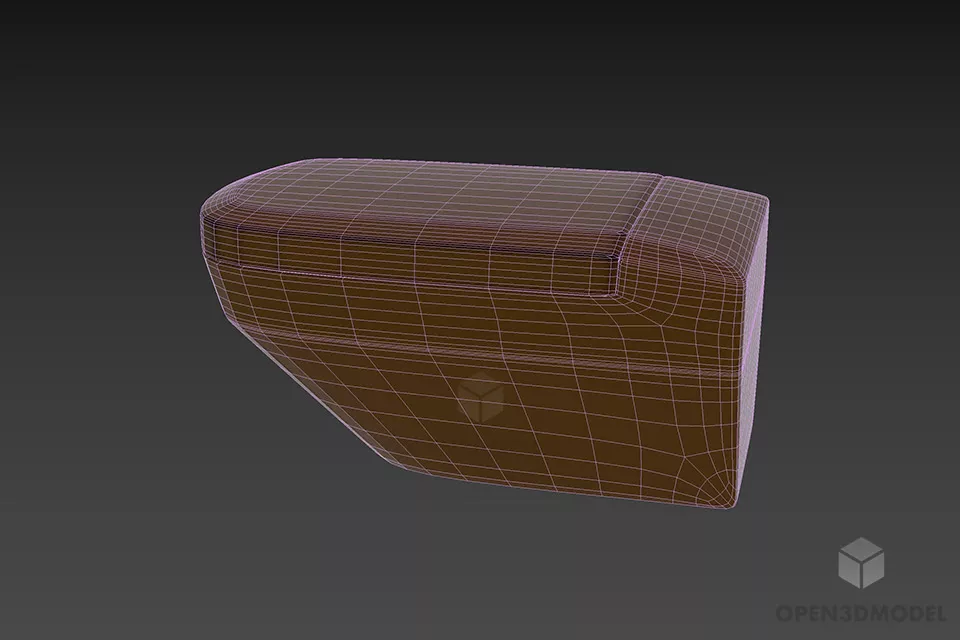 Cantilever Toilet Bathroom Sanitary 3d model 3