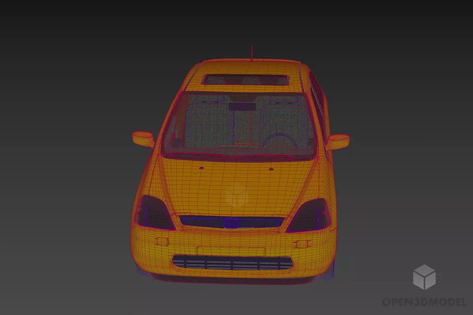 Honda Civic Sedan Car 3d model 3