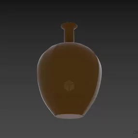 Clay Vase 3d model