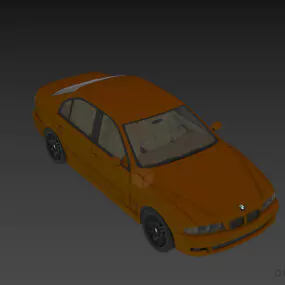 Bmw M5 German Car 3d model