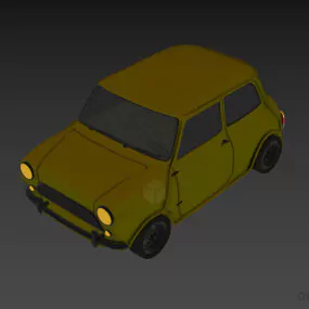 Car Mini Size Concept 3d model