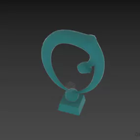 Human Pose Figurine Stylist Tableware 3d model