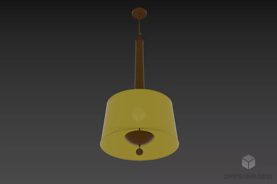 Studio Ceiling Lamp Spitfire 3d model