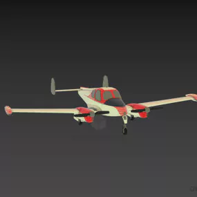 Small Airplane Morava 3d model