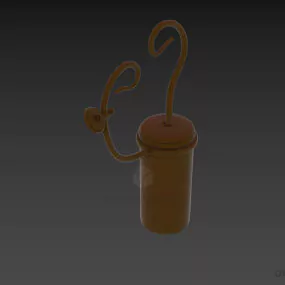 Brush Rack Bathroom Accessories 3d model