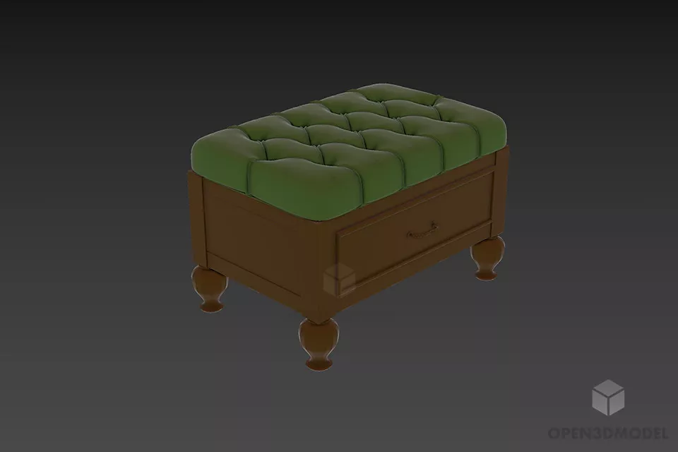 Modern Bar Chair Giorgetti 3d model
