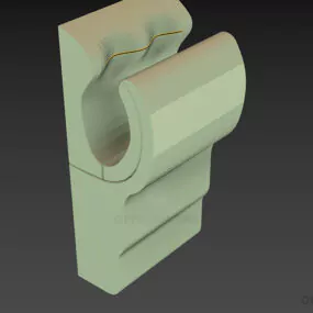 Hand Dryer Wall Mounted 3d model