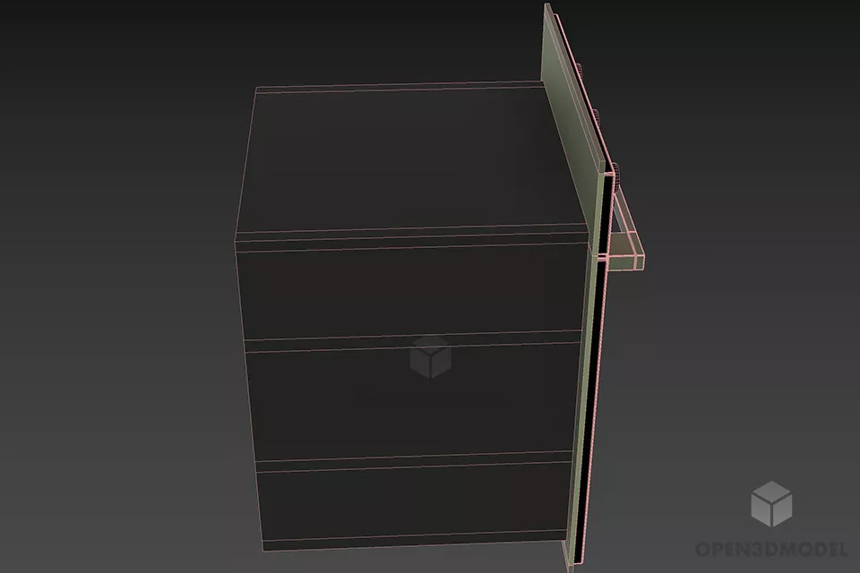 Kitchen Italian Oven Fornelli 3d model 3