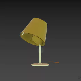Reading Table Lamp With Round Stand 3d model
