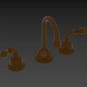 Kitchen Faucet Wagner 3d model