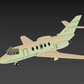 Personal Airplane Usa 3d model
