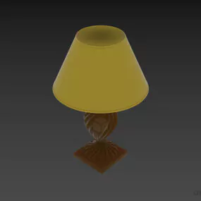 Hotel Table Lamp Chelini Vase Stand 3d model